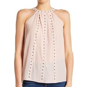 Ramy Brook Collie Tank Top Blush Pink Small